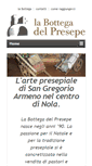 Mobile Screenshot of bottegadelpresepe.com